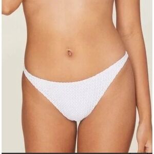 Andie X Demi Moore The Tropez Bottom Women Sz Large Crochet Sculpting Comfort